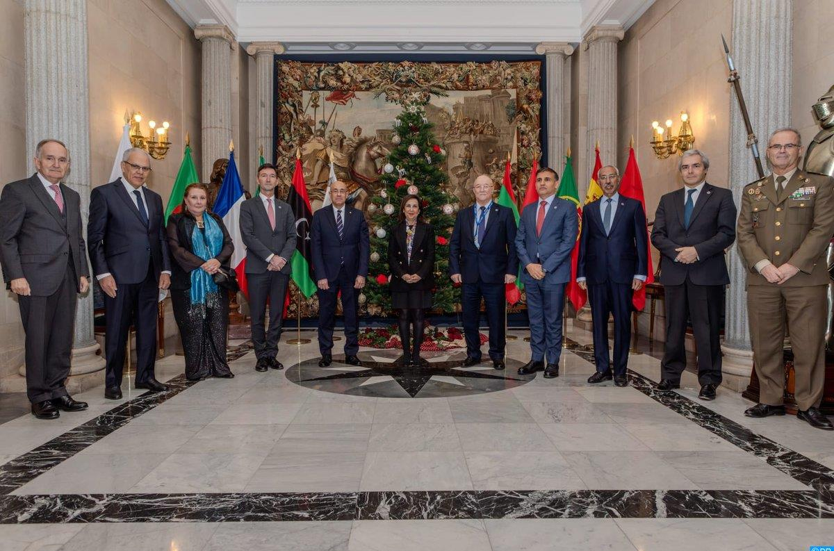 مدريد.. السيد لوديي يشارك في الاجتماع العشرين لوزارء الدفاع أعضاء مبادرة “5+5 دفاع”