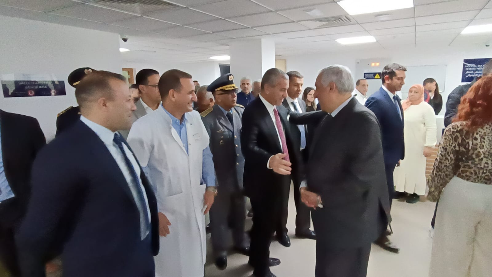 السيد عبد الغني الصبار عامل عمالة مكناس والمدير العام لمجموعة أكديطال، رشدي طالب، يفتتحان مصحة أكديطال الخاصة مكناس السيد عبد الغني الصبار عامل عمالة مكناس والمدير العام لمجموعة أكديطال، رشدي طالب، يفتتحان مصحة أكديطال الخاصة مكناس