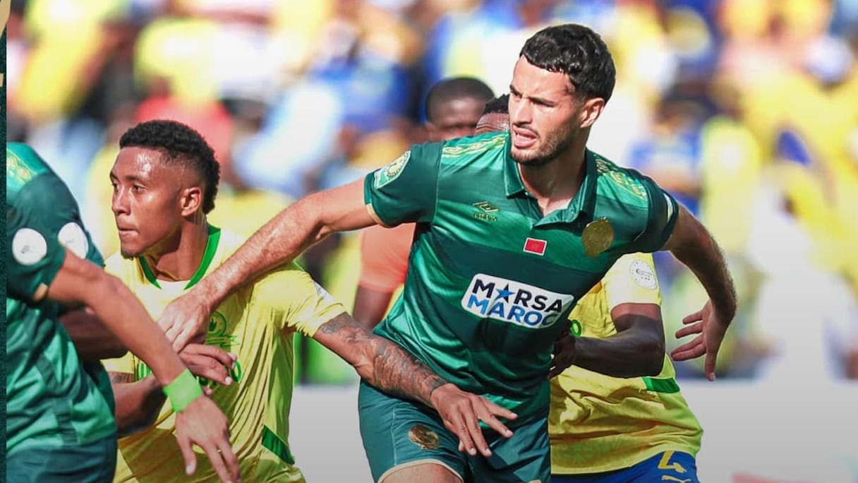 الرجاء الرياضي يفوز على ضيفه ماميلودي صن داونز الجنوب إفريقي