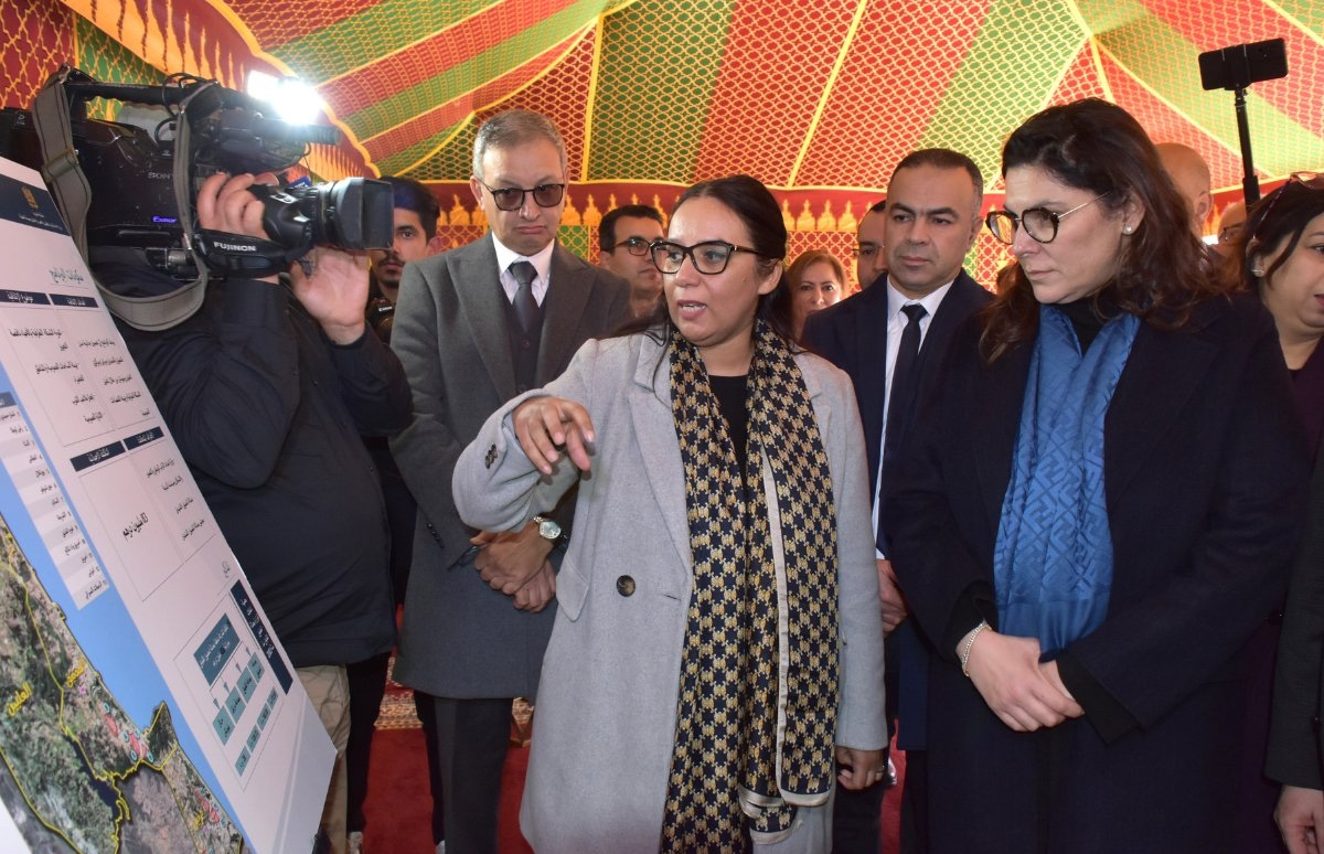 جهة طنجة-تطوان-الحسيمة .. السيدة فاطمة الزهراء المنصور تقوم بزيارة ميدانية وتوقع أربع اتفاقيات