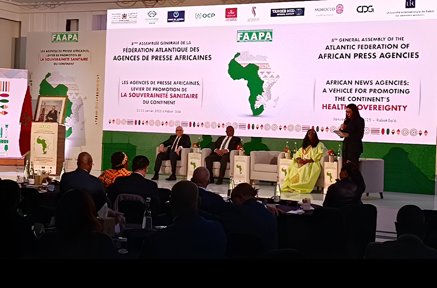سلا .. افتتاح أشغال الجمعية العامة الثامنة للفيدرالية الأطلسية لوكالات الأنباء الإفريقية تحت شعار السيادة الصحية في إفريقيا 