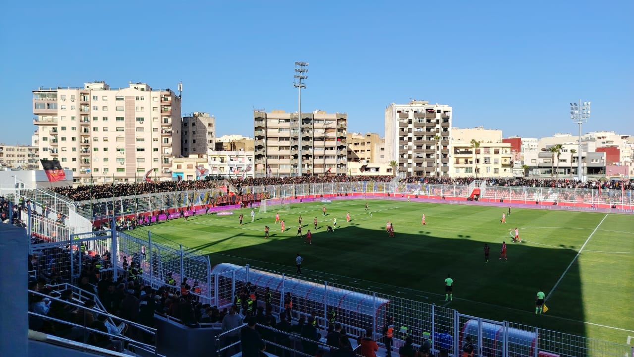 مباراة هتشكوكية الأطوار جمعت بين الكوديم والجيش الملكي. مباراة هتشكوكية الأطوار جمعت بين الكوديم والجيش الملكي.