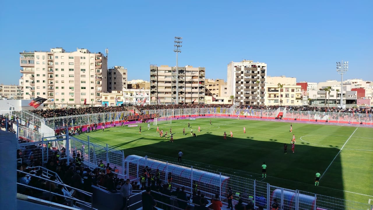 مباراة هتشكوكية الأطوار جمعت بين الكوديم والجيش الملكي. مباراة هتشكوكية الأطوار جمعت بين الكوديم والجيش الملكي.