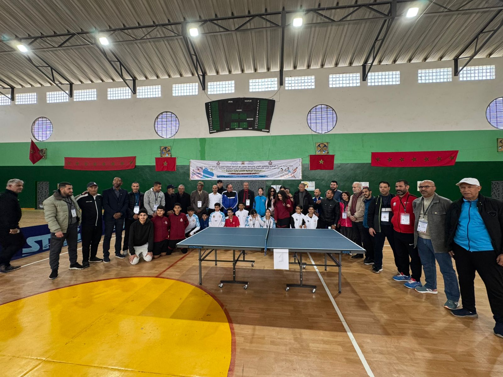 كرة الطاولة : كتيبة النادي الرياضي المكناسي تواصل حصد الالقاب والميداليات. 