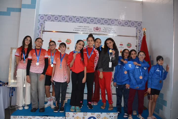 فوز النادي المكناسي بالبطولة الشتوية للسباحة شبان بمراكش مؤشر قوي على عودة معانقة الألقاب فوز النادي المكناسي بالبطولة الشتوية للسباحة شبان بمراكش مؤشر قوي على عودة معانقة الألقاب