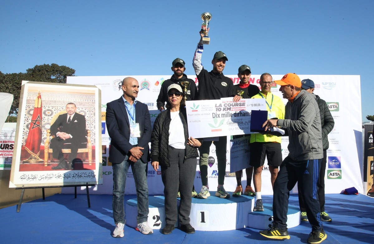 السباق الدولي 10 كلم بالدار البيضاء .. تتويج زين الدين أوريح (ذكور) وآسية النوري (إناث) بلقب النسخة الـ 14