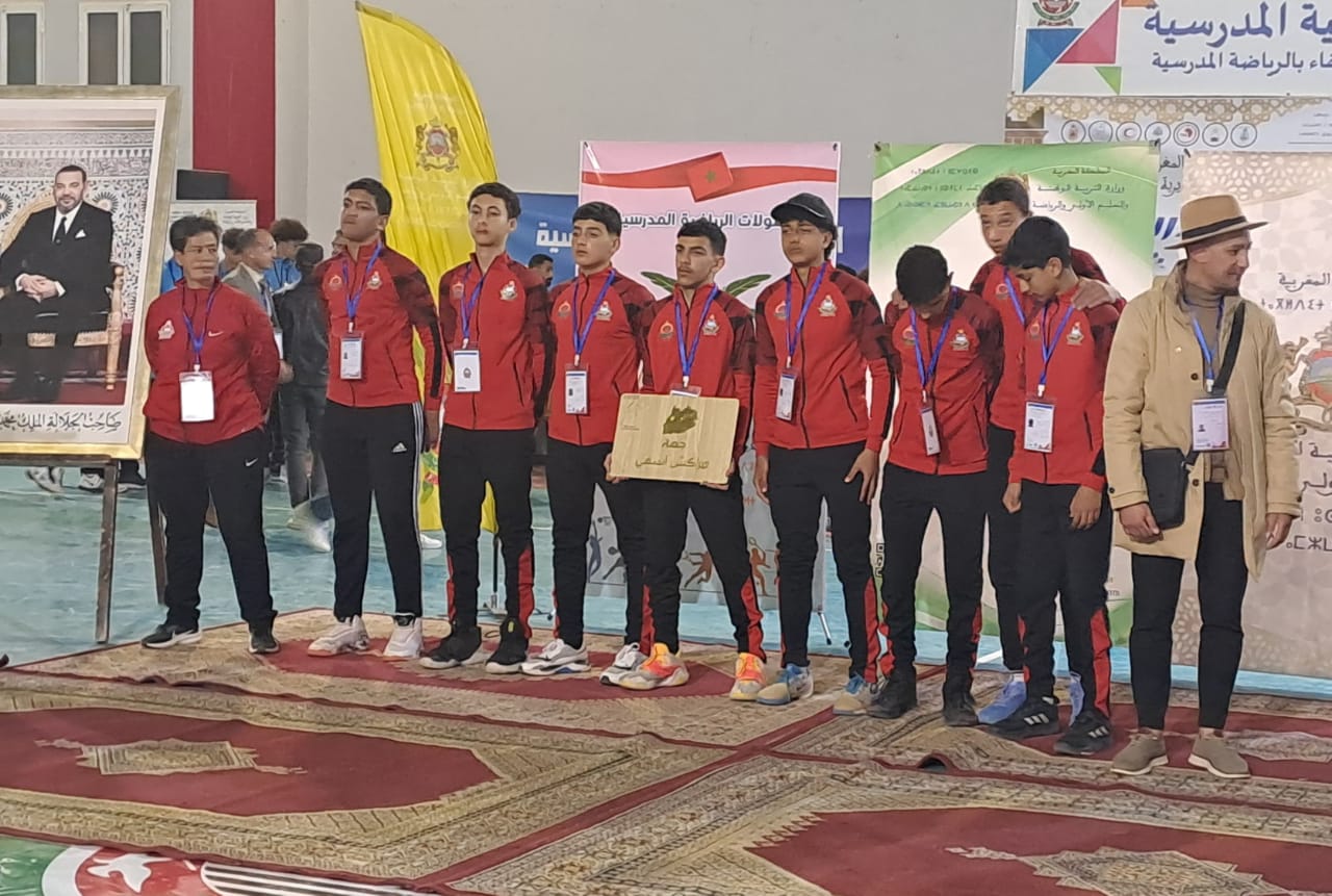 اختتام فعاليات البطولة الوطنية المدرسية لكرة السلة 5*5 و3*3 ذكور – زاكورة 2025.