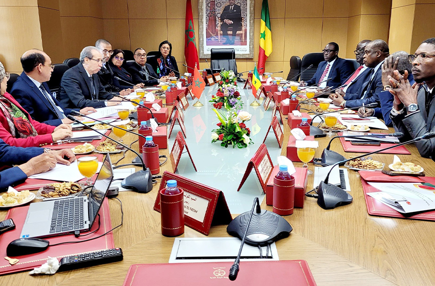 رئيس النيابة العامة يستقبل الرئيس الأول للمحكمة العليا السنغالية