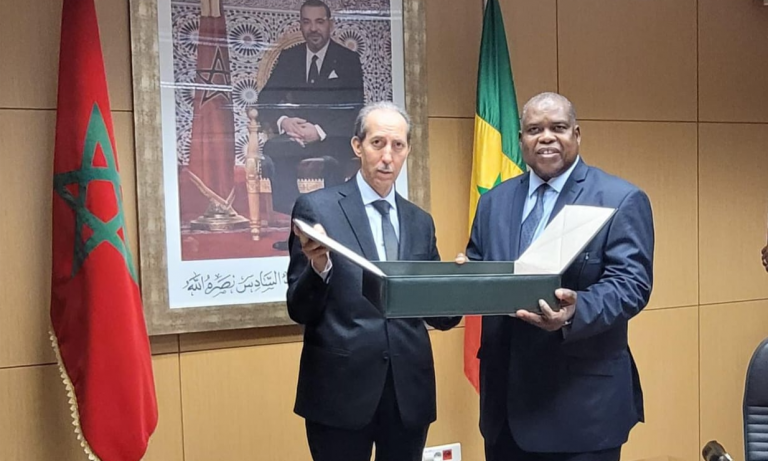 رئيس النيابة العامة يستقبل الرئيس الأول للمحكمة العليا السنغالية