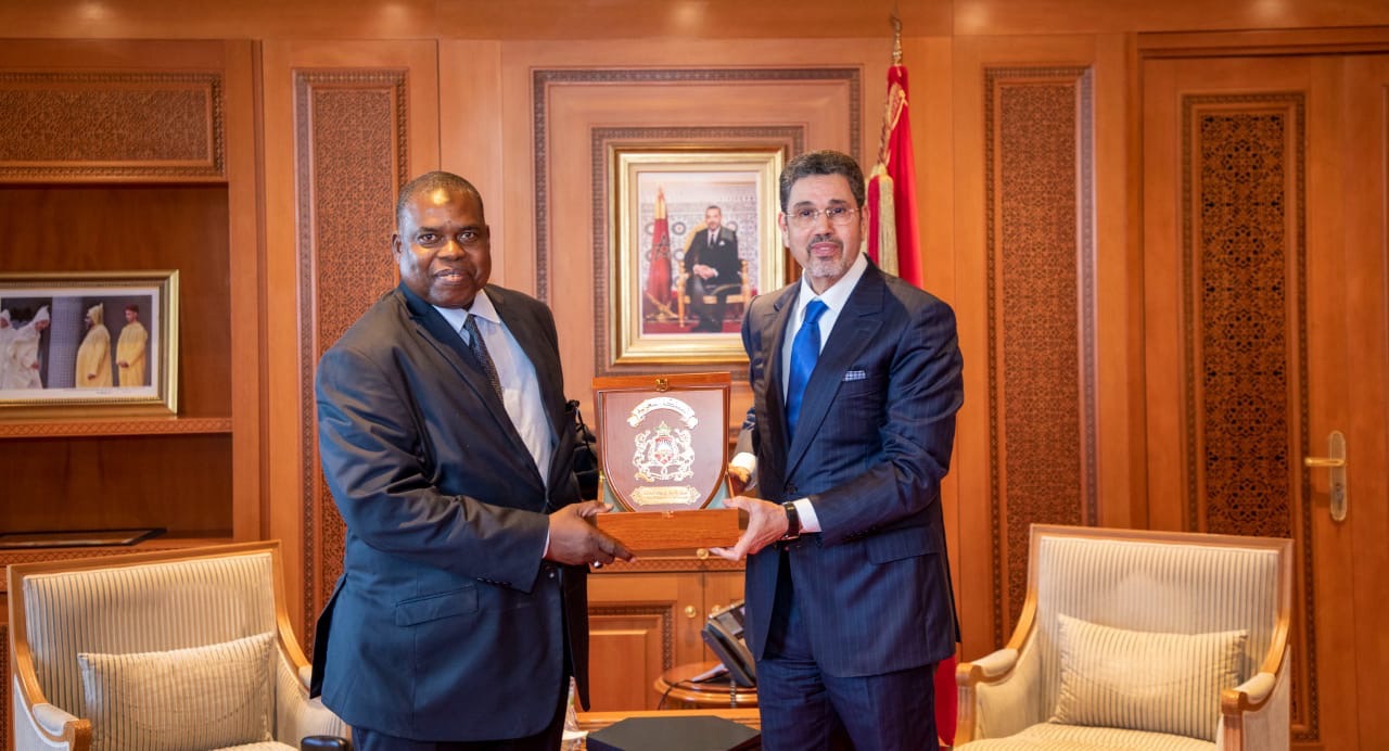 السيد عبد النباوي يتباحث مع الرئيس الأول للمحكمة العليا بجمهورية السنغال