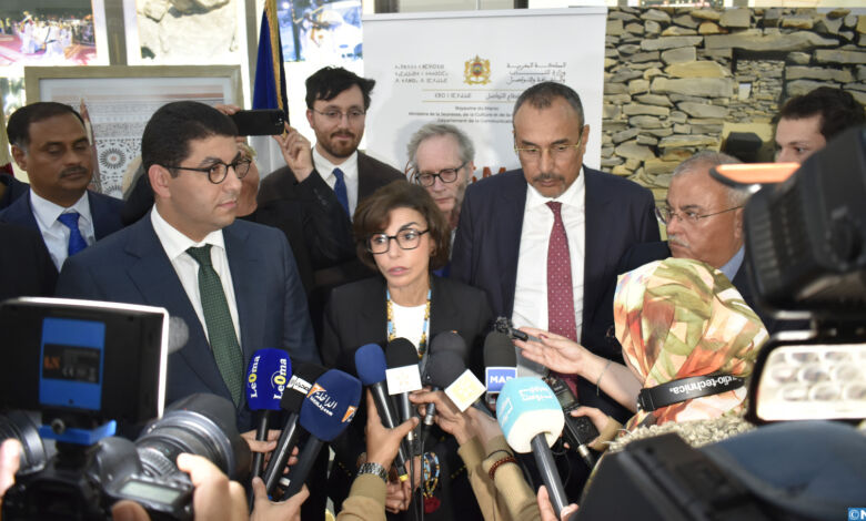 السيد بنسعيد والسيدة داتي يدشنان بالداخلة ملحقة جهوية للمعهد العالي لمهن السمعي البصري والسينما