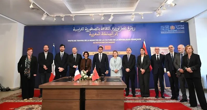 10 اتفاقيات بين المغرب وفرنسا في التراث والأرشيف والإعلام والسينما 10 اتفاقيات بين المغرب وفرنسا في التراث والأرشيف والإعلام والسينما