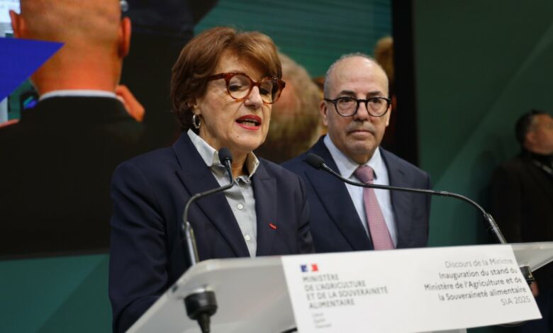 اختيار المغرب ضيف شرف المعرض الدولي للفلاحة بباريس يعكس جودة التعاون الثنائي (وزيرة الفلاحة الفرنسية) اختيار المغرب ضيف شرف المعرض الدولي للفلاحة بباريس يعكس جودة التعاون الثنائي (وزيرة الفلاحة الفرنسية)