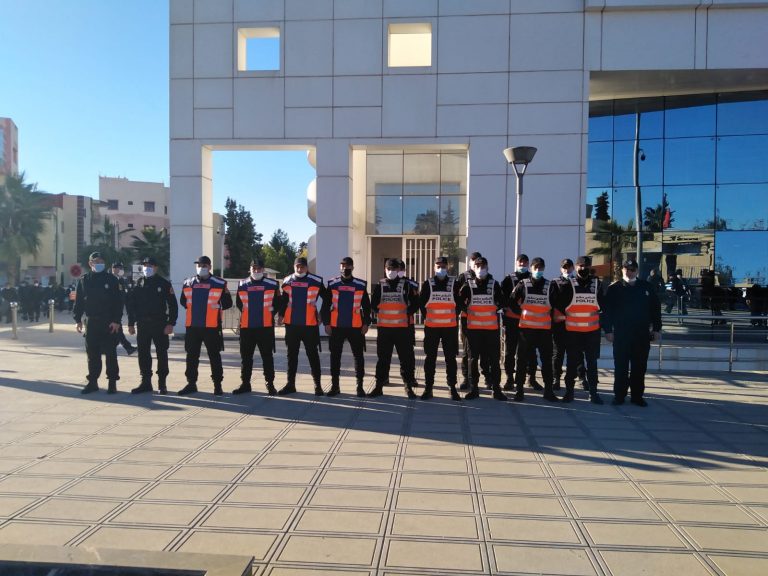 نجاح كبير للسلطات الأمنية بمكناس في تنظيم مجريات مباراة قمة بين الرجاء البيضاوي والنادي المكناسي