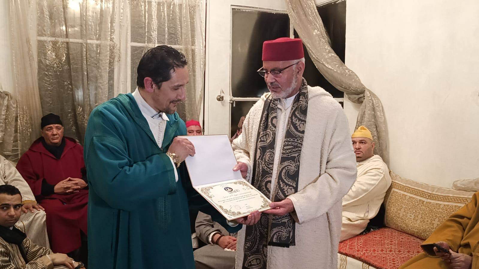 جمعية روح التراث الصوفي للمديح والسماع بمكناس تنظم الدورة السابعة من ملتقى مولاي أحمد الموقيت الشبيهي جمعية روح التراث الصوفي للمديح والسماع بمكناس تنظم الدورة السابعة من ملتقى مولاي أحمد الموقيت الشبيهي