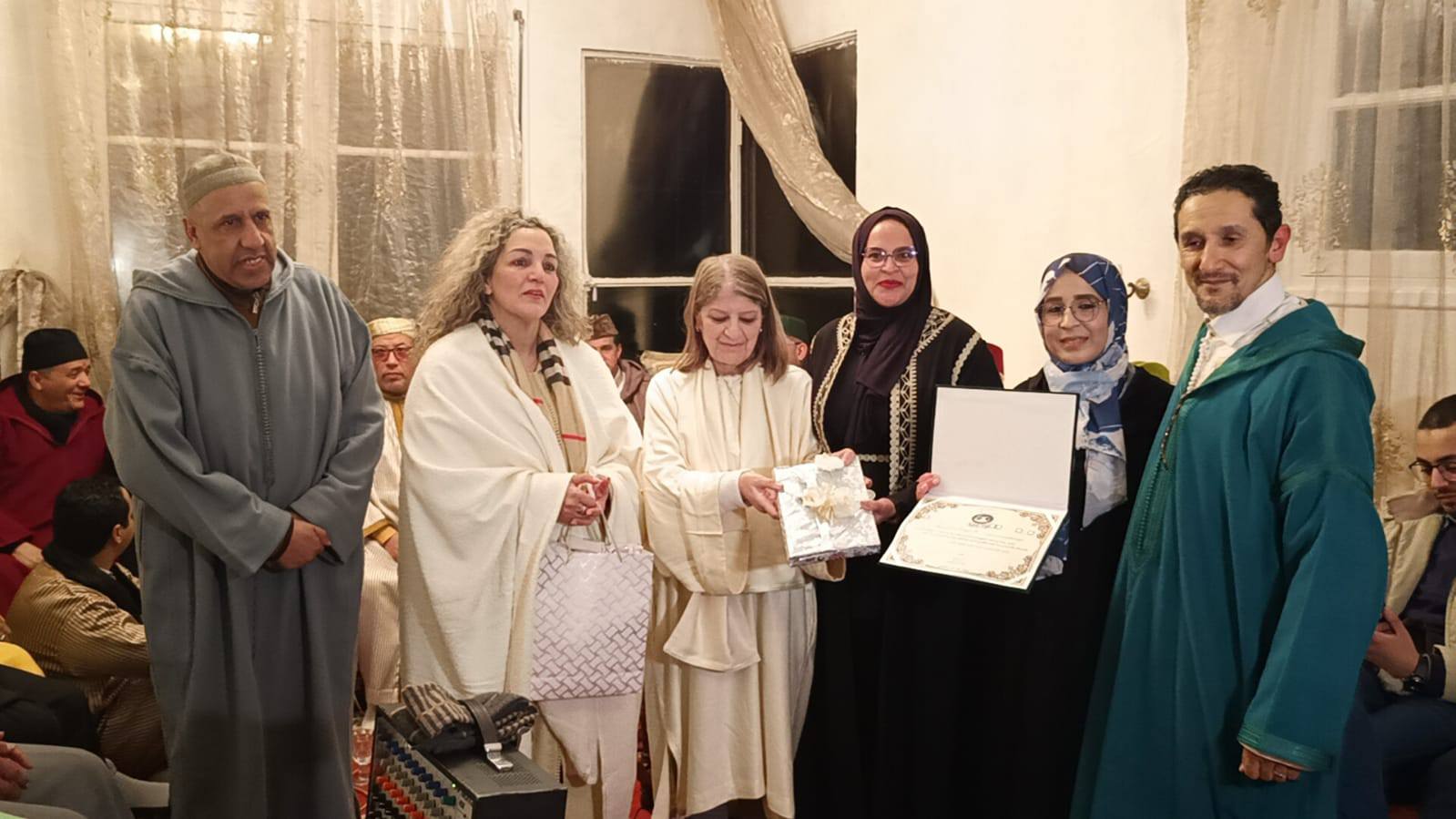 جمعية روح التراث الصوفي للمديح والسماع بمكناس تنظم الدورة السابعة من ملتقى مولاي أحمد الموقيت الشبيهي جمعية روح التراث الصوفي للمديح والسماع بمكناس تنظم الدورة السابعة من ملتقى مولاي أحمد الموقيت الشبيهي