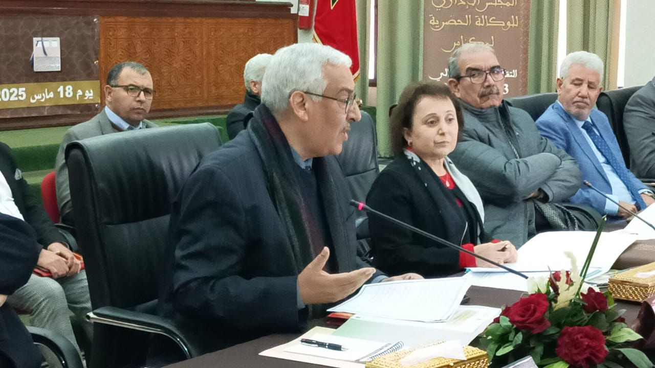 خلال اشغال الدورة 20 للمجلس الإداري للوكالة الحضرية بمكناس.. دعوة المشاركين لتحيين الترسانة القانونية وتصاميم التهيئة وتبسيط مساطر تسليم الرخص خلال اشغال الدورة 20 للمجلس الإداري للوكالة الحضرية بمكناس.. دعوة المشاركين لتحيين الترسانة القانونية وتصاميم التهيئة وتبسيط مساطر تسليم الرخص