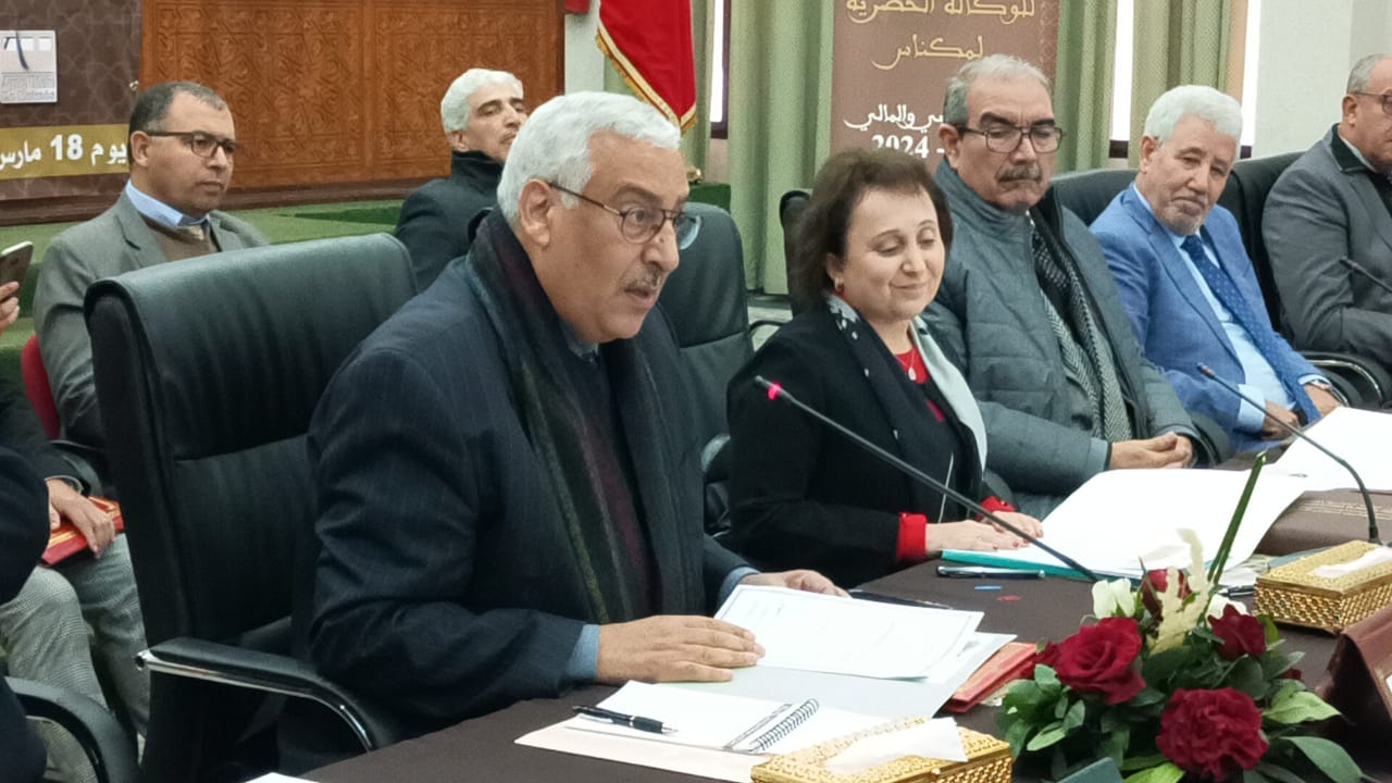 خلال اشغال الدورة 20 للمجلس الإداري للوكالة الحضرية بمكناس.. دعوة المشاركين لتحيين الترسانة القانونية وتصاميم التهيئة وتبسيط مساطر تسليم الرخص خلال اشغال الدورة 20 للمجلس الإداري للوكالة الحضرية بمكناس.. دعوة المشاركين لتحيين الترسانة القانونية وتصاميم التهيئة وتبسيط مساطر تسليم الرخص