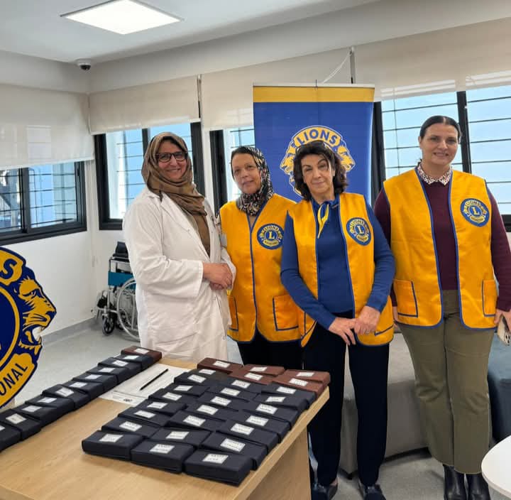 نادي ليونس كلوب السلام مكناس Lions Club Meknès SALAM يواصل انخراطه في دعم القطاع الصحي نادي ليونس كلوب السلام مكناس Lions Club Meknès SALAM يواصل انخراطه في دعم القطاع الصحي