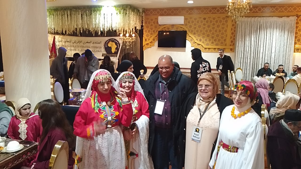 المنتدى المغربي الإفريقي للتعاون الدولي ينظم حفل ديني بقصر السعادة مكناس