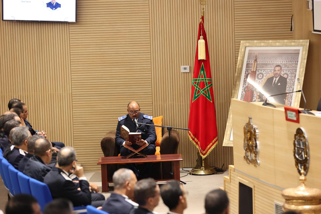 مسابقة في تجويد القرآن الكريم نظمها المعهد الملكي للشرطة بالقنيطرة