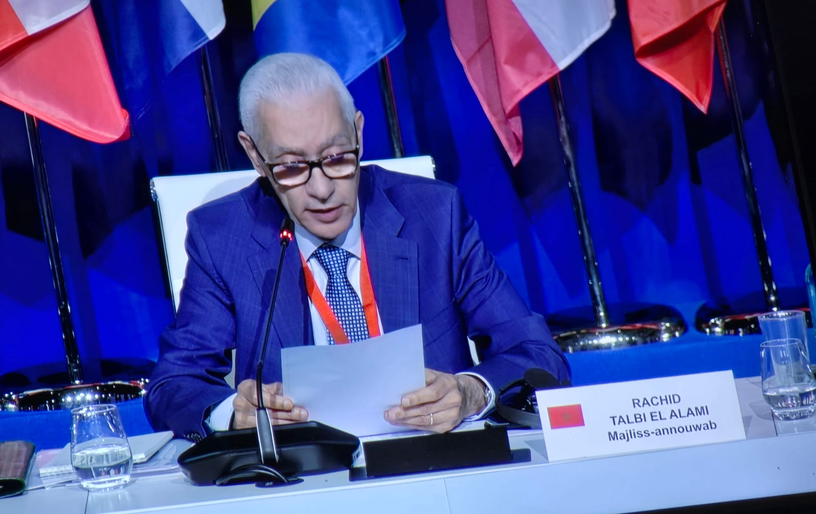 منتدى مستقبل حوض المتوسط.... كلمة السيد راشيد الطالبي العلمي رئيس مجلس النواب في الجلسة الختامية منتدى مستقبل حوض المتوسط.... كلمة السيد راشيد الطالبي العلمي رئيس مجلس النواب في الجلسة الختامية
