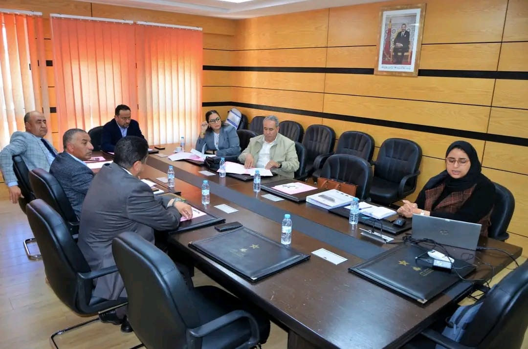 اجتماع أولي تقييمي للتصميم الجهوي لإعداد التراب  بجهة فاس مكناس.