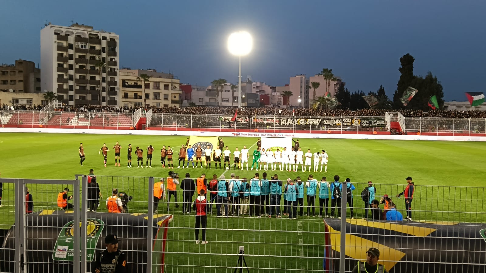 الأدوار الأمنية الكبرى في تأمين مباراة الجيش لكرة القدم والفريق المصري بيراميدز.