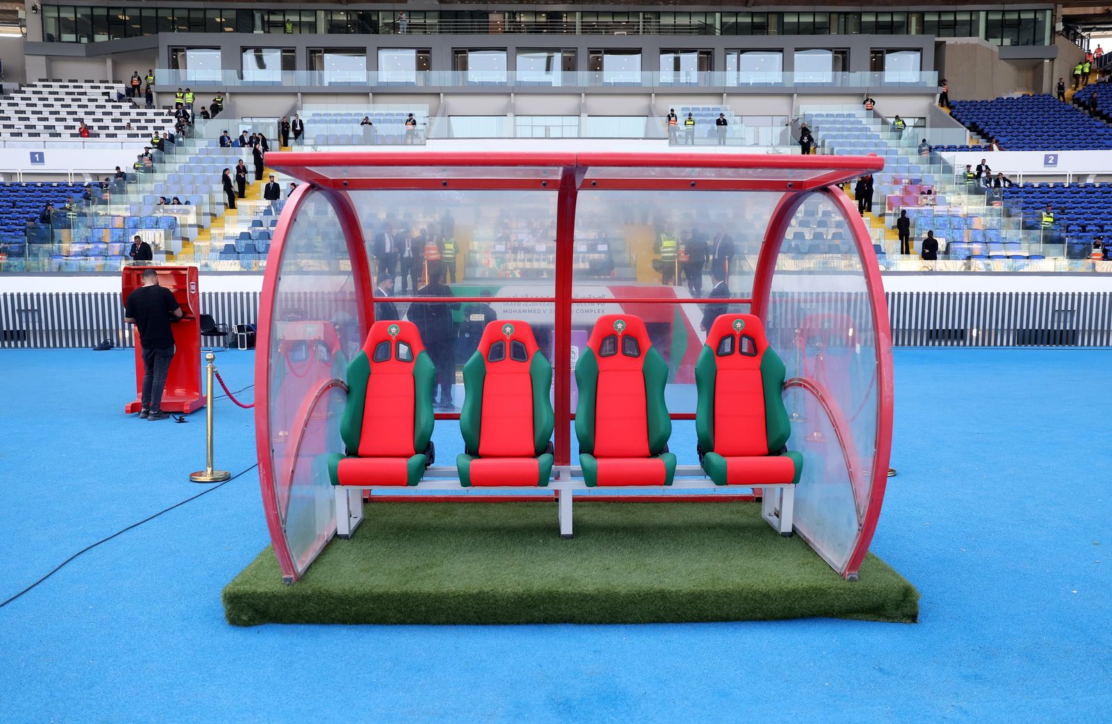 المركب الرياضي محمد الخامس بالدار البيضاء يكتسي حلة جديدة