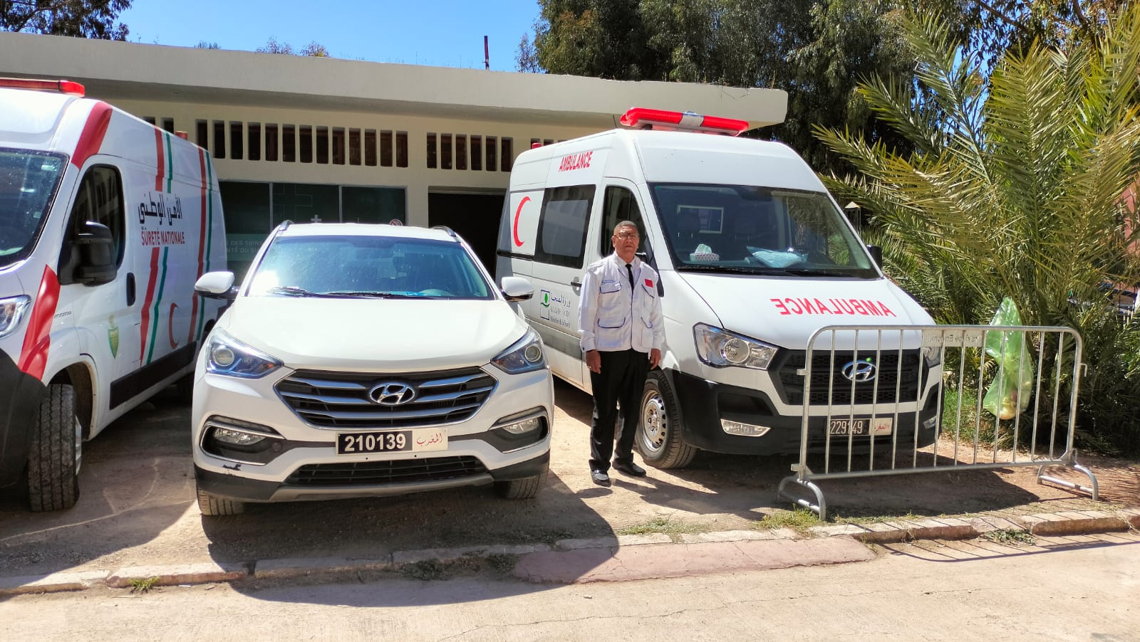 التغطية الصحية لفعاليات المعرض الدولي للفلاحة، المنذوب الإقليمي لوزارة الصحة والحماية الاجتماعية بمكناس: التغطية الصحية لفعاليات المعرض الدولي للفلاحة، المنذوب الإقليمي لوزارة الصحة والحماية الاجتماعية بمكناس: