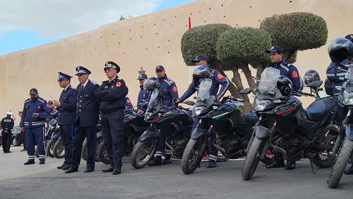 التنويه بالمجهودات الجبارة التي بذلها السادة الأشراف رجال ونساء الأمن الوطني بمكناس خلال افتتاح الملتقى الدولي للفلاحة بالمغرب في دورته 17 بمكناس، تعتبر واجبًا وطنيًا واعترافًا بتضحياتهم وجهودهم المخلصة في خدمة المجتمع.