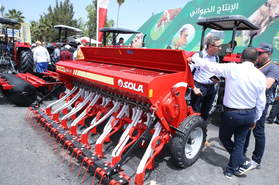 الملتقى الدولي للفلاحة .. قطب الآلات الفلاحية، رواج تجاري مهم وعرض للحلول المبتكرة