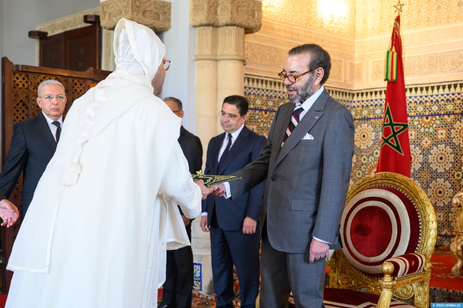 جلالة الملك يعين عددا من السفراء الجدد جلالة الملك يعين عددا من السفراء الجدد