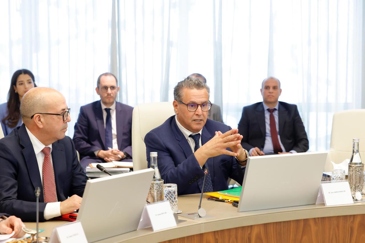 السيد أخنوش يترأس اجتماعا لتتبع تنزيل خارطة طريق قطاع التشغيل السيد أخنوش يترأس اجتماعا لتتبع تنزيل خارطة طريق قطاع التشغيل