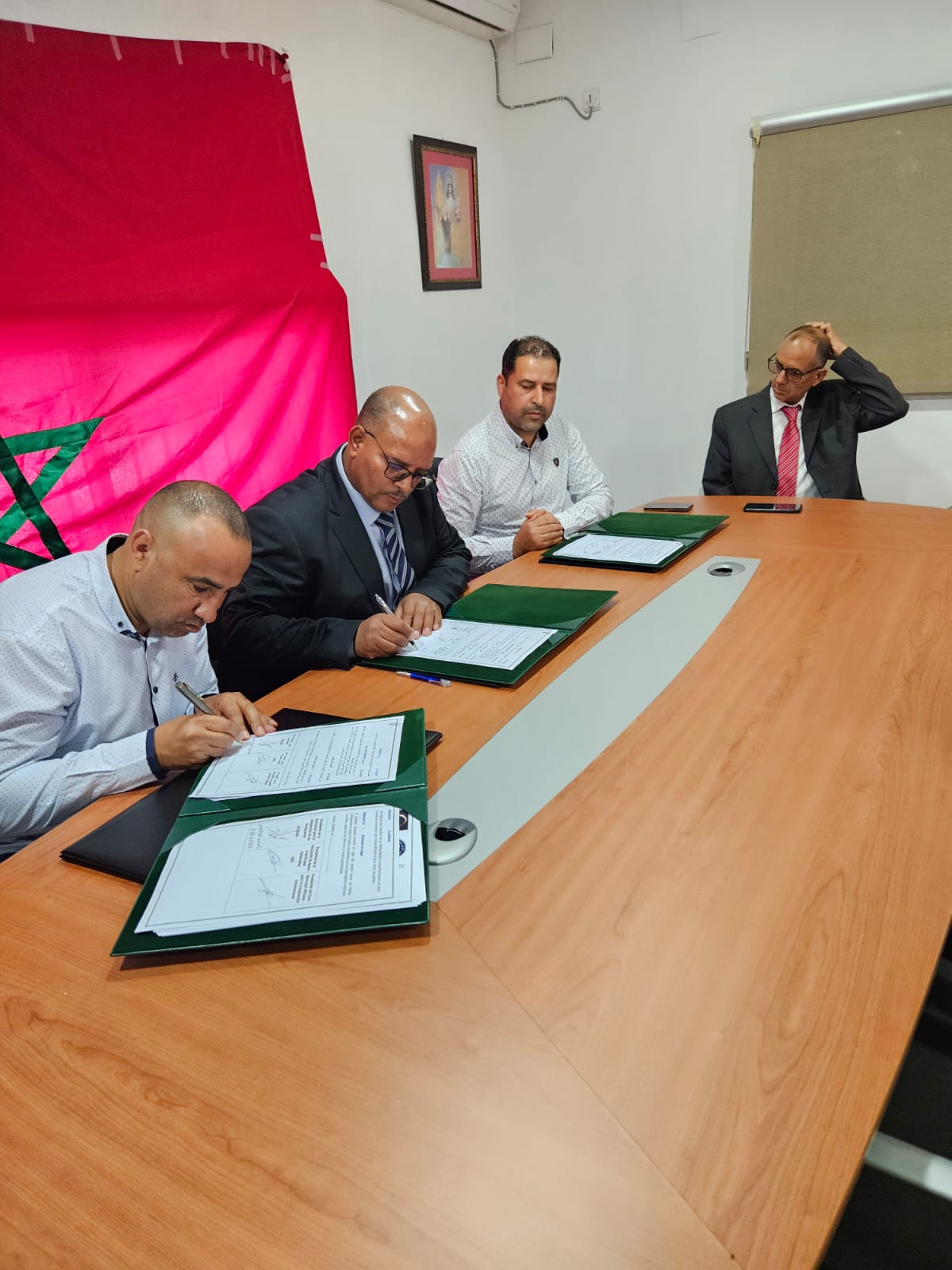 اتفاقية شراكة بين المنتدى المغربي الافريقي للتعاون  الدولي وجمعية المهاجرين وجمعية دعم الفئات الهشة.