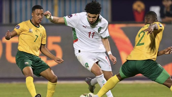 كأس إفريقيا للأمم لكرة القدم لأقل من 20 سنة .. المنتخب المغربي ينهزم في النهائي أمام نظيره الجنوب إفريقي (1-0) كأس إفريقيا للأمم لكرة القدم لأقل من 20 سنة .. المنتخب المغربي ينهزم في النهائي أمام نظيره الجنوب إفريقي (1-0)