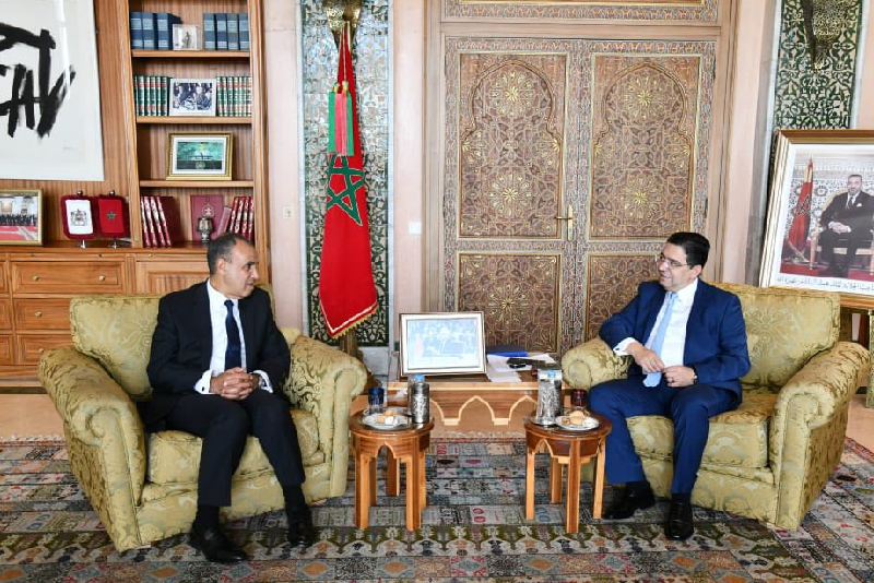 السيد ناصر بوريطة يجري مباحثات مع نظيره المصري، الدكتور بدر عبد العاطي