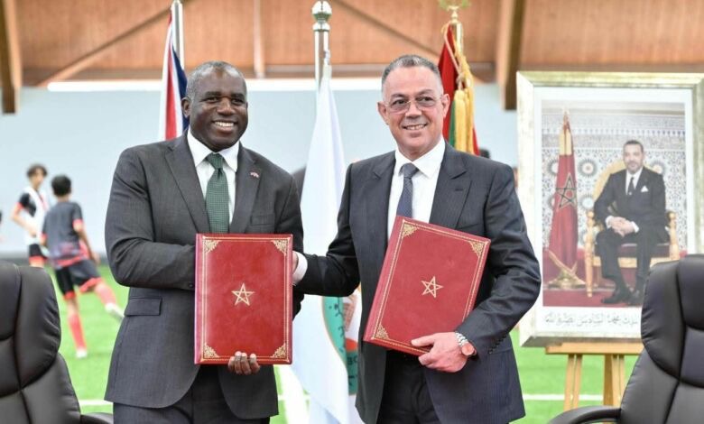 المغرب/المملكة المتحدة.. توقيع مذكرة تفاهم لدعم تنظيم مونديال 2030