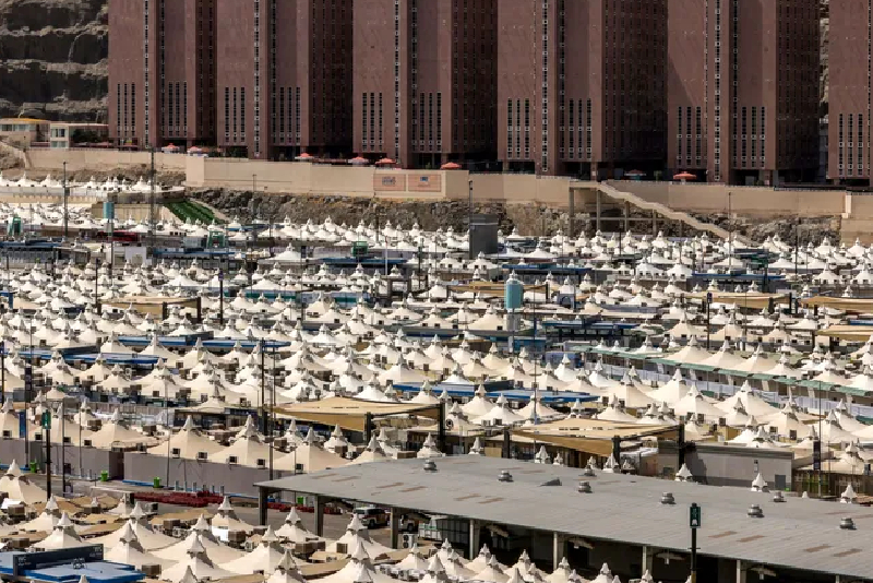 “مشعر منى” يبدأ في استقبال الحجاج لقضاء يوم التروية “مشعر منى” يبدأ في استقبال الحجاج لقضاء يوم التروية