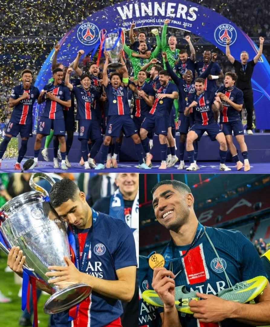 أشرف حكيمي القيمة السوقية 80 مليون يورو | ارتفاع صاروخي بعد دوري الأبطال