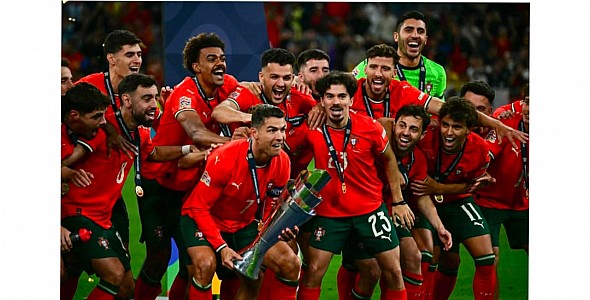 المنتخب البرتغالي يحسم الفوز ببطولة دوري الأمم الأوروبية على حساب إسبانيا بركلات الترجبح 