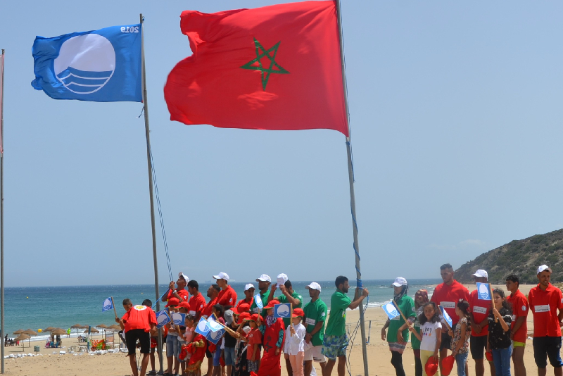 رفع “اللواء الأزرق” بـ 28 شاطئا وأربعة موانئ ترفيهية وبحيرة جبلية واحدة برسم صيف 2025 رفع “اللواء الأزرق” بـ 28 شاطئا وأربعة موانئ ترفيهية وبحيرة جبلية واحدة برسم صيف 2025