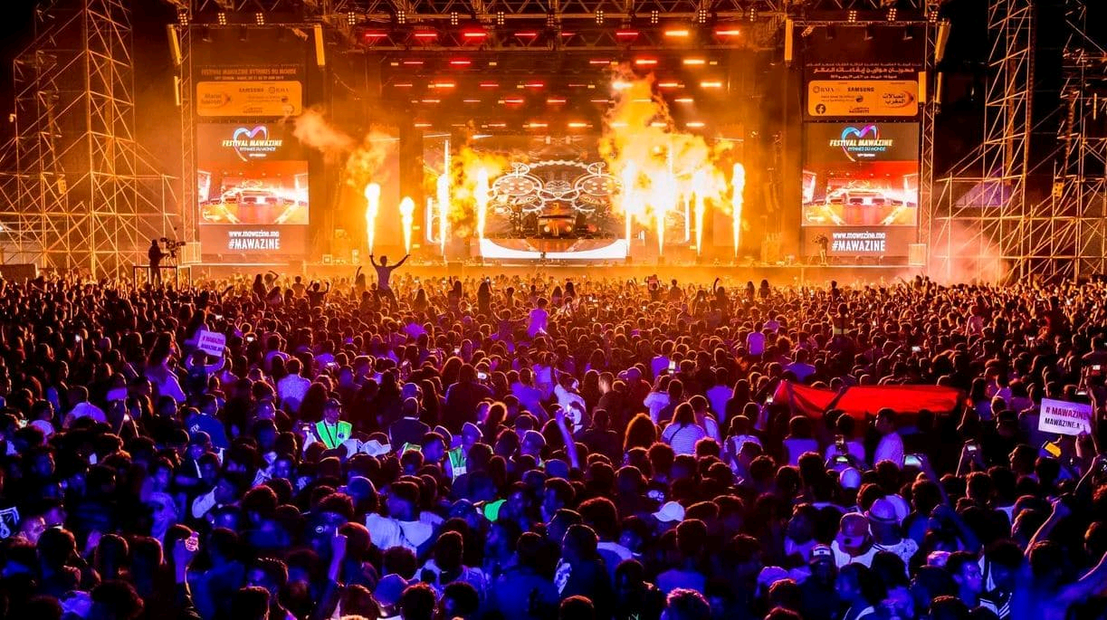 جمهور منصة شالة يستمتع بسحر الإيقاعات الشرقية لفرقة “إيجيبشن بروجيكت” في مهرجان موازين