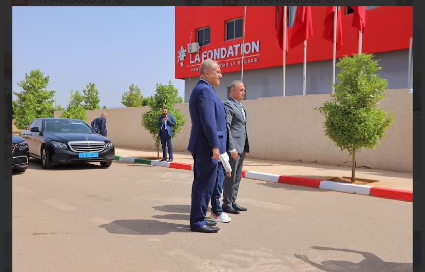 سفيرة الوحدة الترابية و المديرة التربوية لمجموعة مدارس لافوندسيون وسعادة سفير جمهورية العراق السيد عماد مرزا وسعادة سفير جمهورية مصر العربية السيد احمد نهاد عبد اللطيف وعمداء الجامعات و اكادميين ودكاترة وباحثين ، يفتتحون ملتقى لافوندسيون للتربية البيئية والتنمية المستدامة في دورته الثالثة