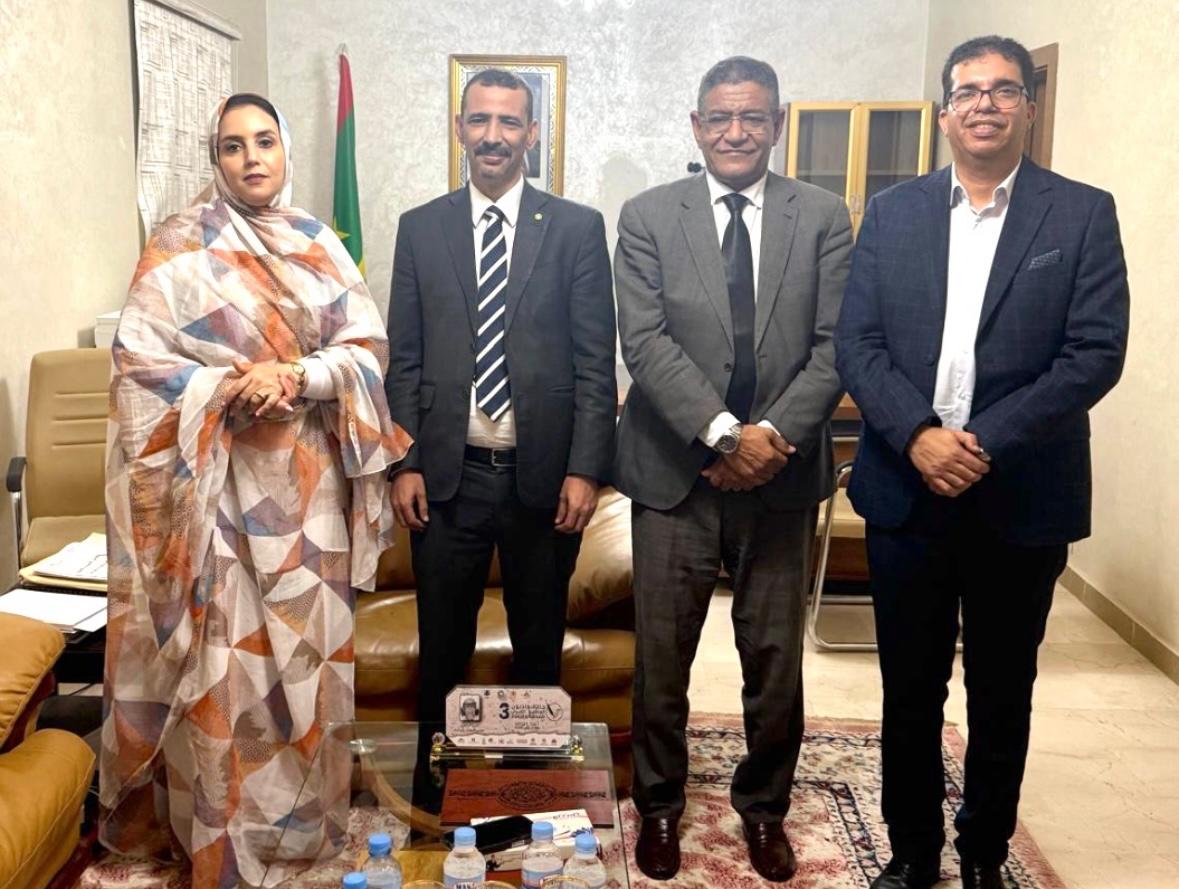أنشطة مكثفة لوفد إعلامي مغربي بالعاصمة نواكشوط