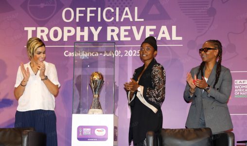 كأس أمم إفريقيا للسيدات (المغرب-2024): الكشف عن الكأس الجديدة للمسابقة في الدار البيضاء