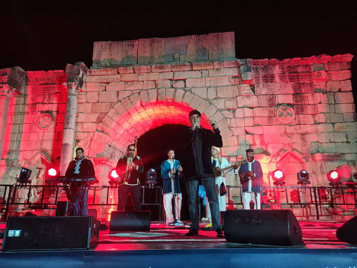 افتتاح فعاليات الدورة 24لمهرجان وليلي الدولي لموسيقى العالم التقليدية افتتاح فعاليات الدورة 24لمهرجان وليلي الدولي لموسيقى العالم التقليدية