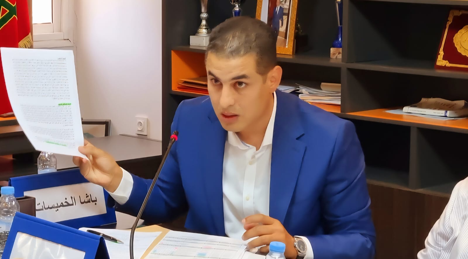 زهير العلوي: مشروع المنطقة الاقتصادية سيُوفر فرص شغل لأبناء مدينة الخميسات زهير العلوي: مشروع المنطقة الاقتصادية سيُوفر فرص شغل لأبناء مدينة الخميسات