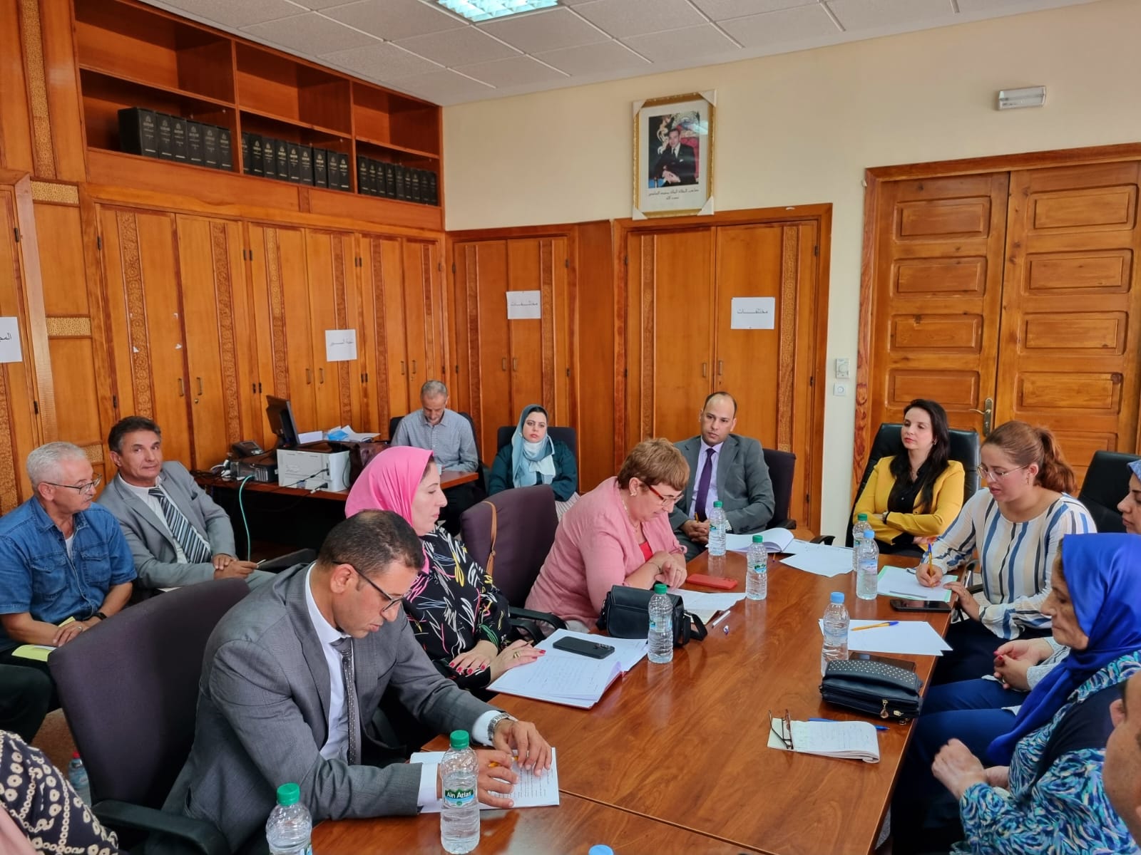 اجتماع بابتدائية الخميسات حول حماية الأطفال ضحايا العنف ودور المجتمع المدني