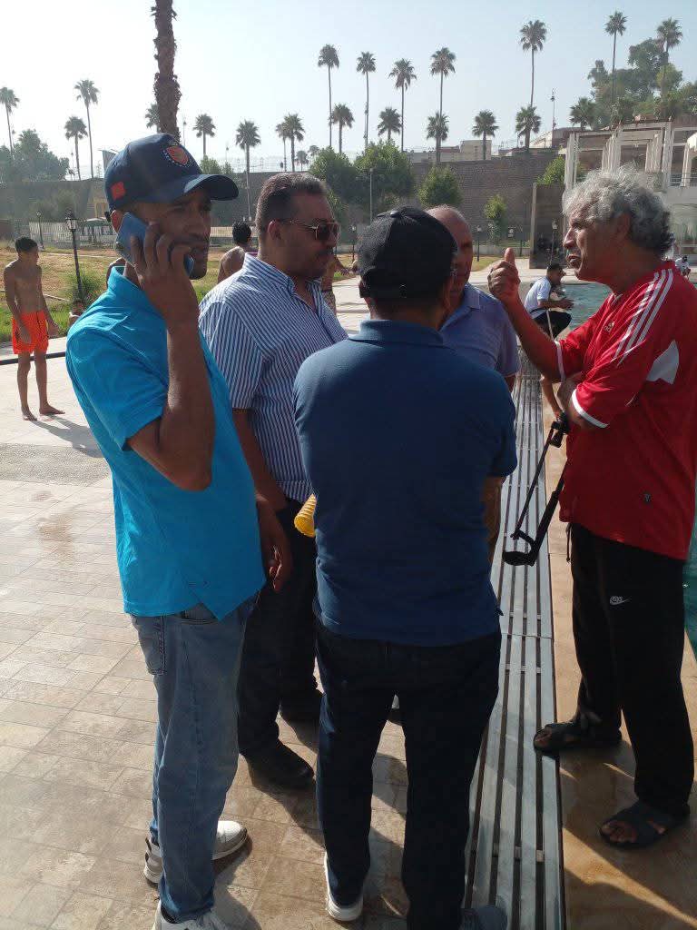 إعلان الافتتاح الرسمي للمسبح الأولمبي بمكناس